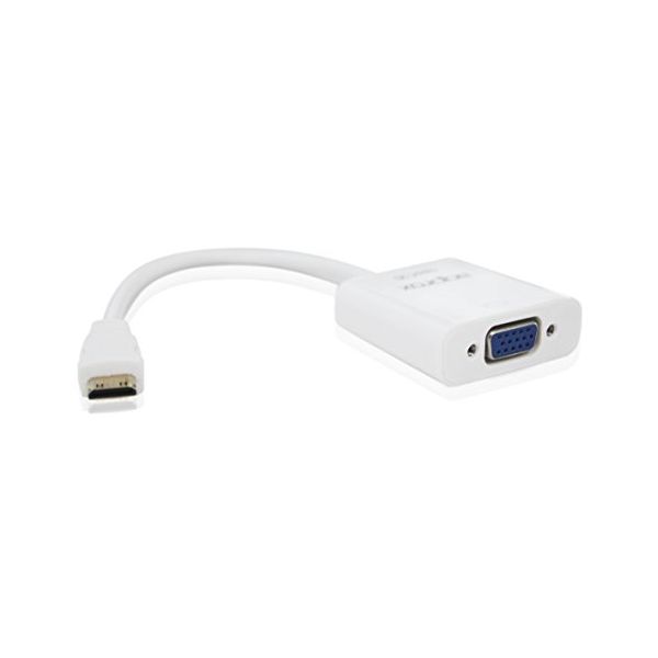 Mini HDMI to VGA Adapter approx! APPC20 Male plug Female plug